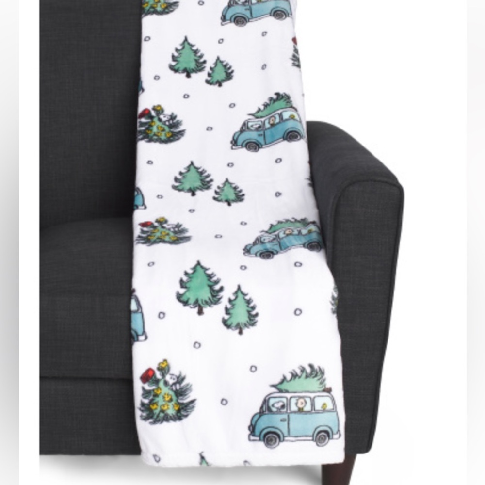 Berkshire Peanuts Christmas Blanket / Snoopy Christmas Blanket